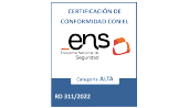 Logo certificado de calidad ENS RD-311 2022