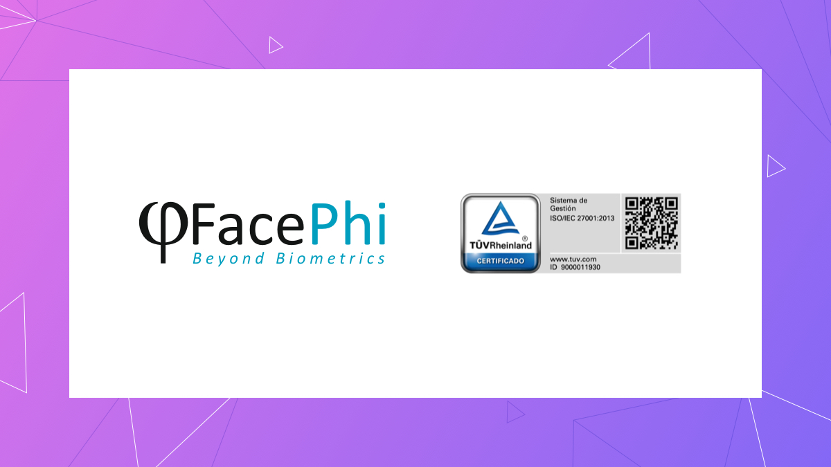 FacePhi TUV Rheinland Certificate