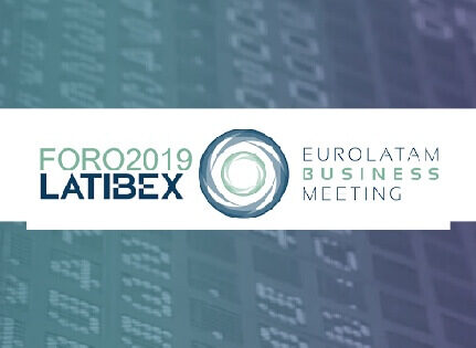 tarjeta FORO2019 LATIBEX - EUROLATAM BUSINESS MEETING