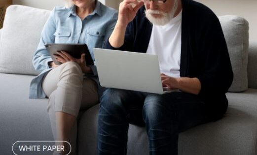 Portada del whitepaper superar los retos de las pensiones con soluciones biométricas