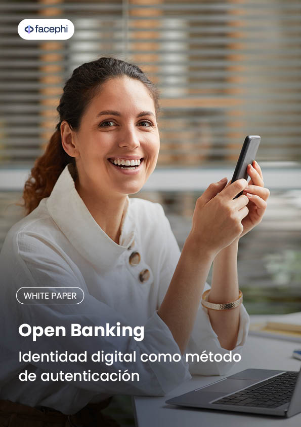 Portada del whitepaper sobre Open Banking e identidad digital como método de autenticación
