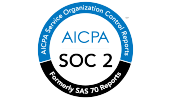 Logo certificado de calidad AICPA SOC2