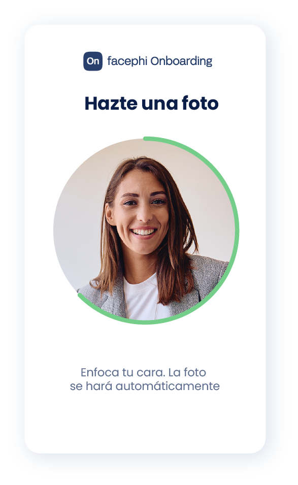 Tarjeta explicativa del segundo paso en el proceso de Onboarding